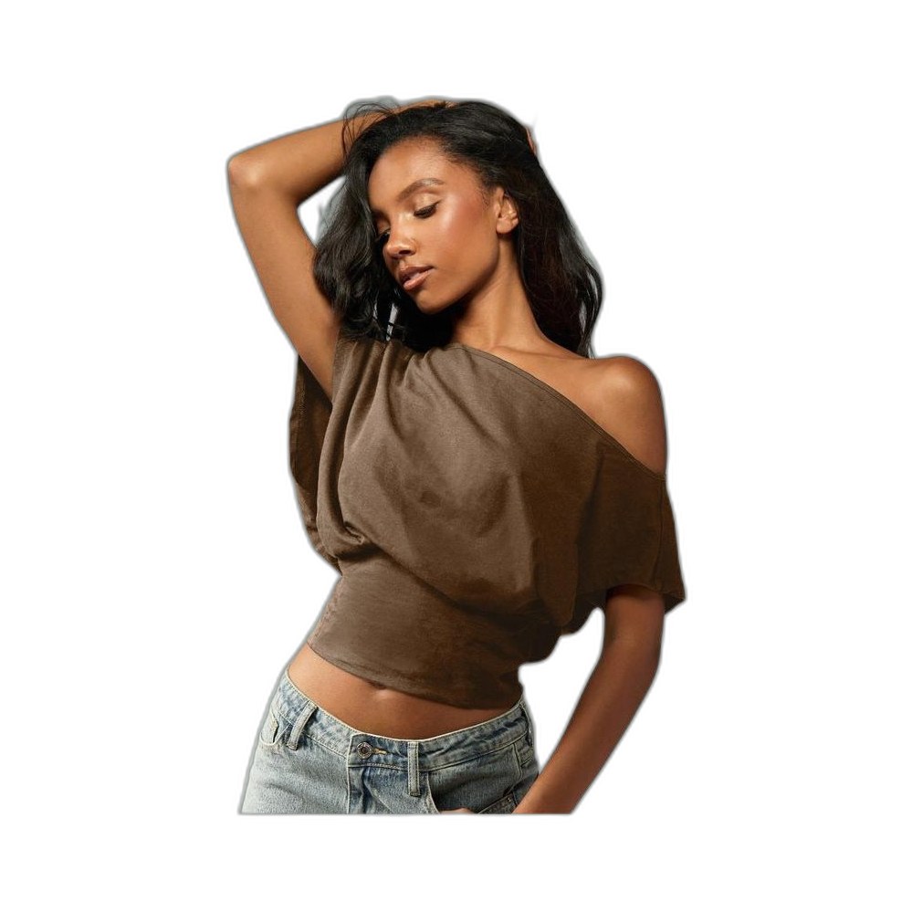 Off-Shoulder Crop Top